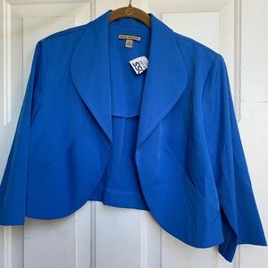 Blue dress jacket